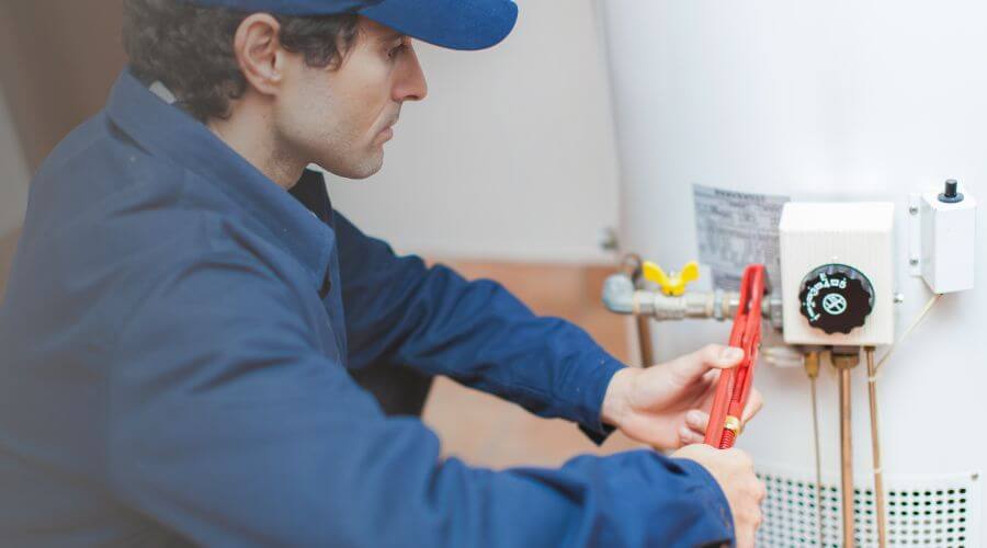 Local water heater installation in Center, NE